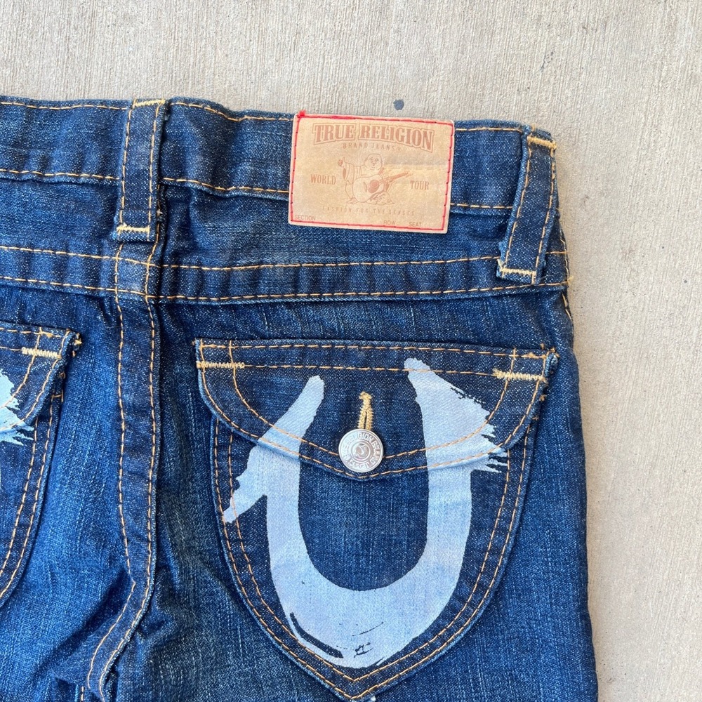 True Religion Y2K Bootcut Jeans – Dark‎ Wash - Picture 4 of 6